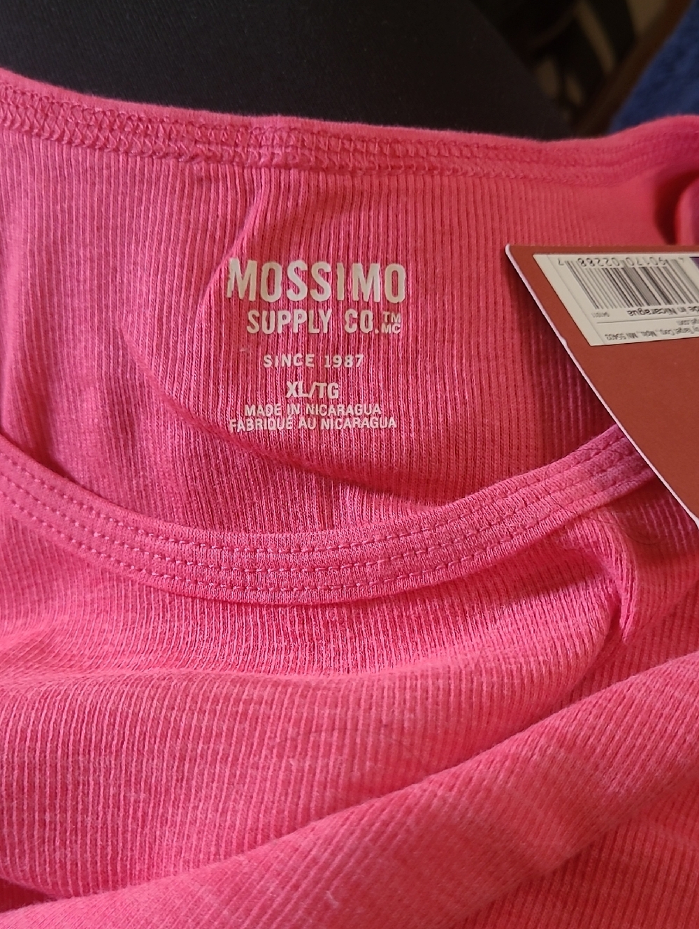 Women’s Pink Tank Top - Mossimo - Picture 3 of 3